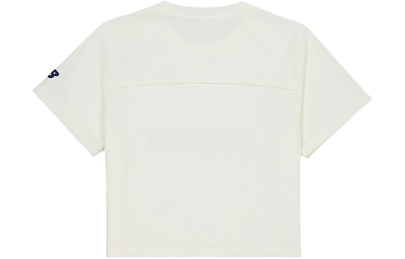 (WMNS) New Balance Running T-Shirt Asia Sizing 'Ivory' NEE22342-IV