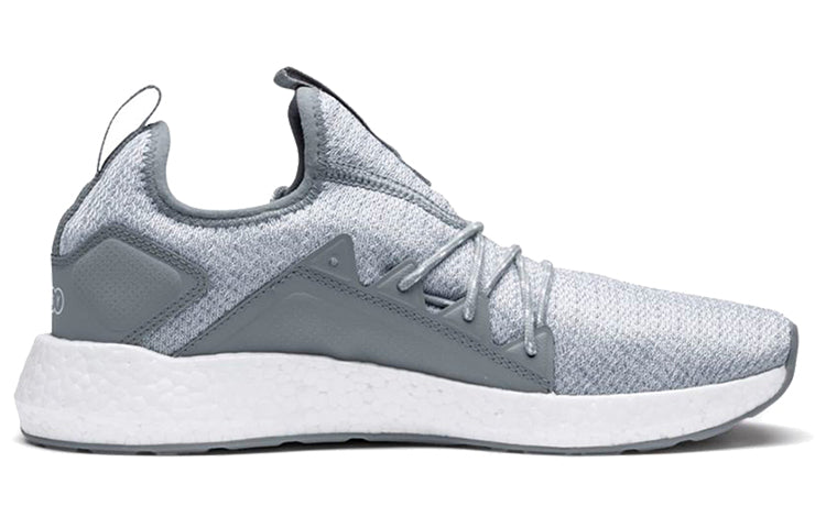 (WMNS) PUMA Nrgy Neko Knit Running Shoes 'Grey White' 191477-02