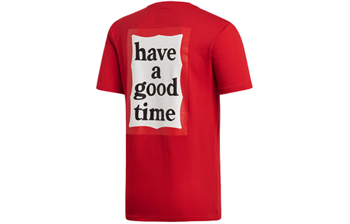 adidas originals x Have A Good Time HAGT Men's Tee Red EK0212