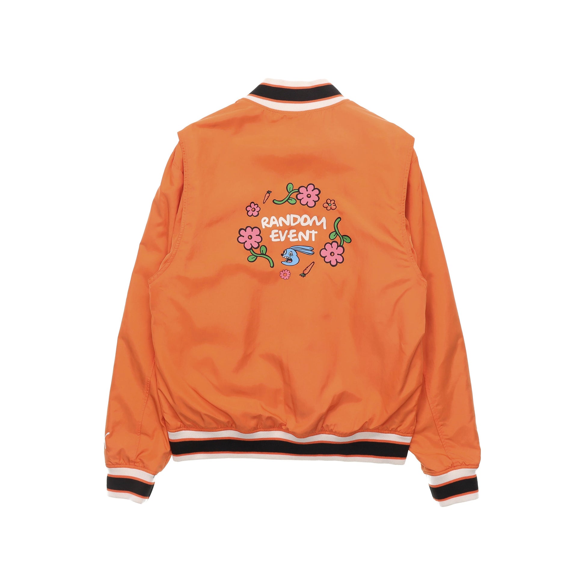 PUMA x Randomevent Bomber Graphic Logo Jacket 'Orange' 596661-40