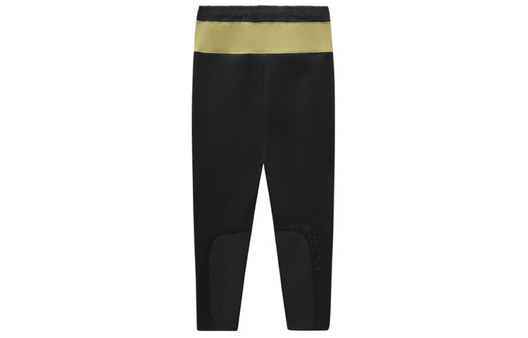 New Balance Sports Track Pants Asia Sizing 'Black Gold' AMP11334-BK