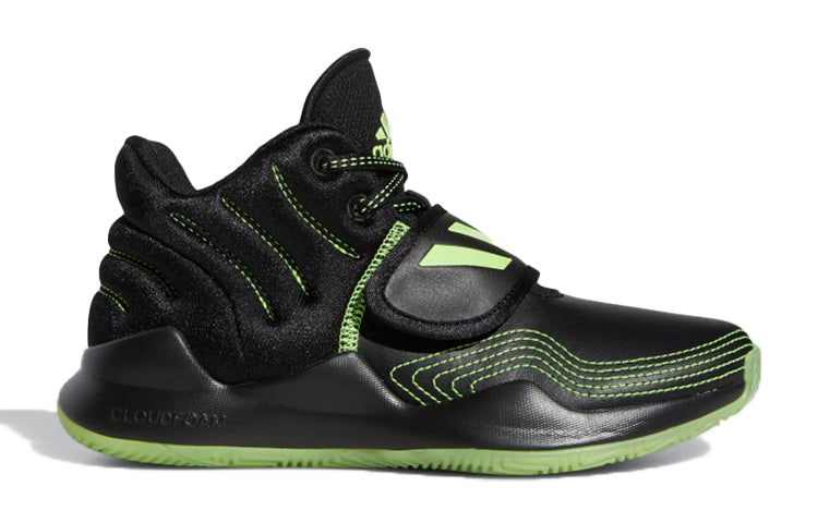 (GS) adidas Pro Spark 2.0 J 'Black Green' FW8526