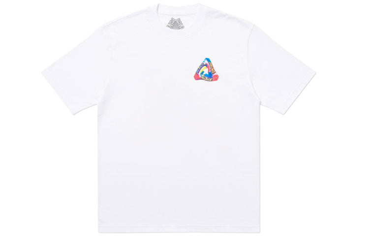 PALACE I Dont Skate On A Sunday Pattern Round Neck Short Sleeve Unisex White P18TS164