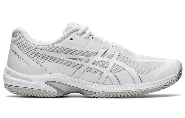 (WMNS) ASICS Court Speed FF Clay 'White Silver' 1042A081-102