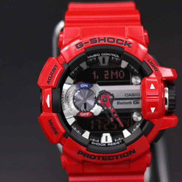 CASIO G-Shock Analog-Digital 'Red' GBA-400-4A