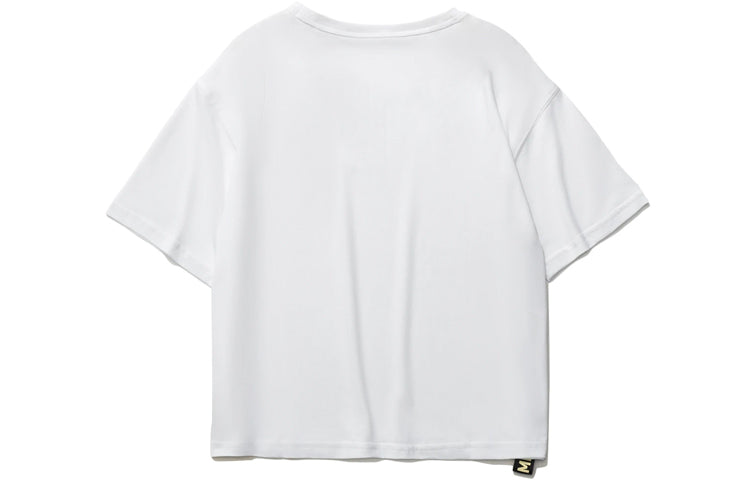 (WMNS) Li-Ning x Disney Crossover Training Sports Short Sleeve Tee 'White' ATSR204-1