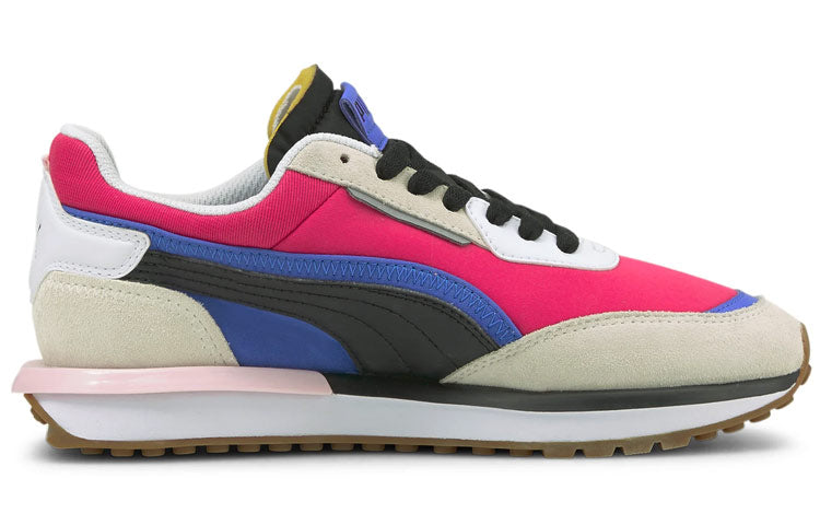 PUMA City Rider 'White Pink Blue' 382044-04