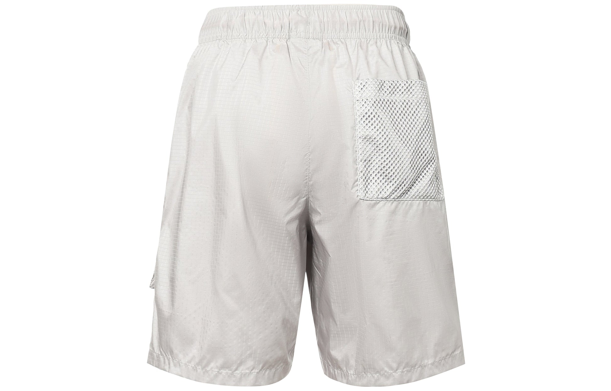 Air Jordan Jumpman Statement Pattern Printing Mesh Pocket Shorts Gray DM1407-012