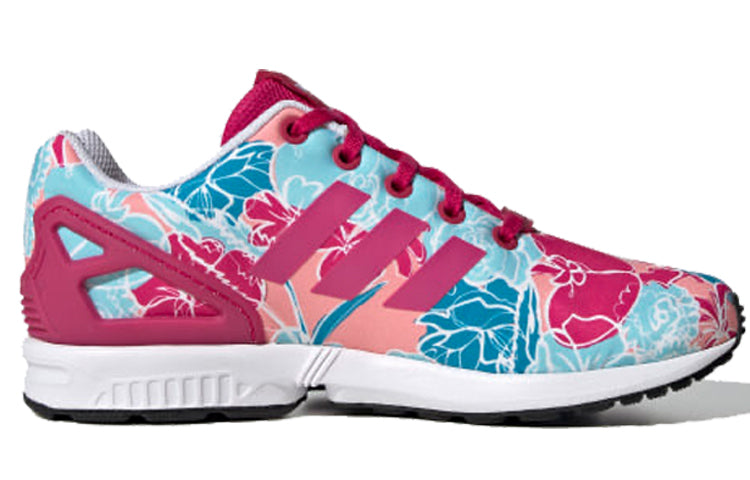(GS) adidas originals ZX Flux J 'Pink Blue' FV3114