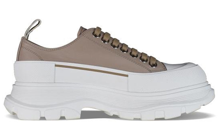 Alexander McQueen Basse Tread Slick Sneakers 'Beige White' 682418W4RJ42623