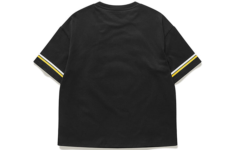 (WMNS) FILA FUSION Fila Printing Basketball Black T-Shirt T11W022119F-BK