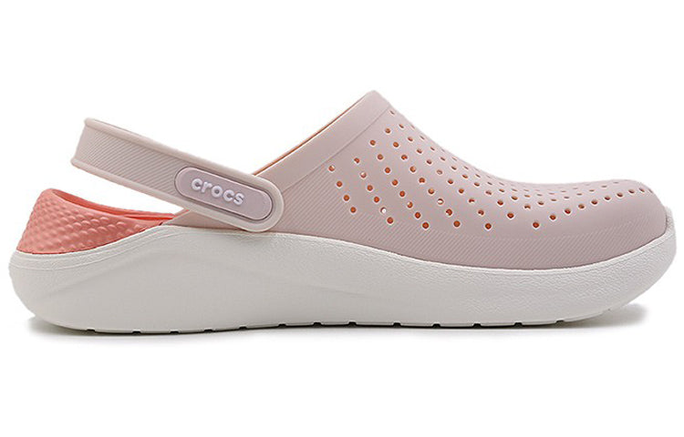 Crocs Adult LiteRide Clog-7 'Pink White' 204592-6PL