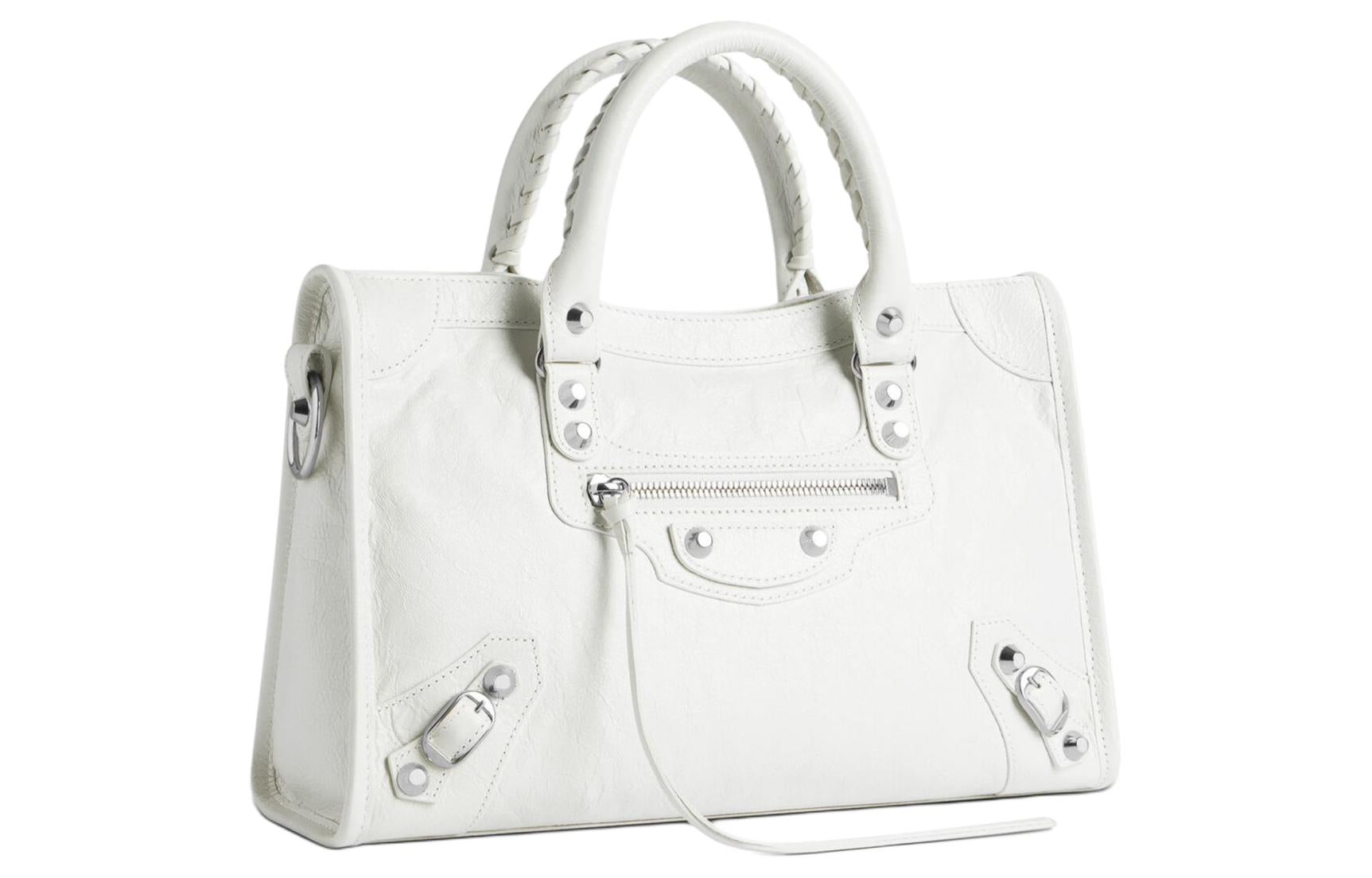 (WMNS) Balenciaga Le City Small Bag 'White' 7977892AA9S9104