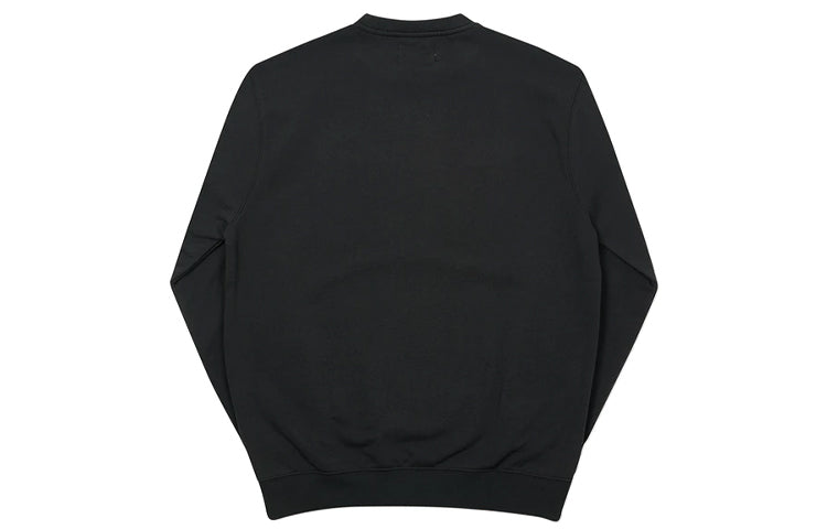 PALACE Boss Man Alphabet Logo Printing Round Neck Pullover Unisex Black P19CS049