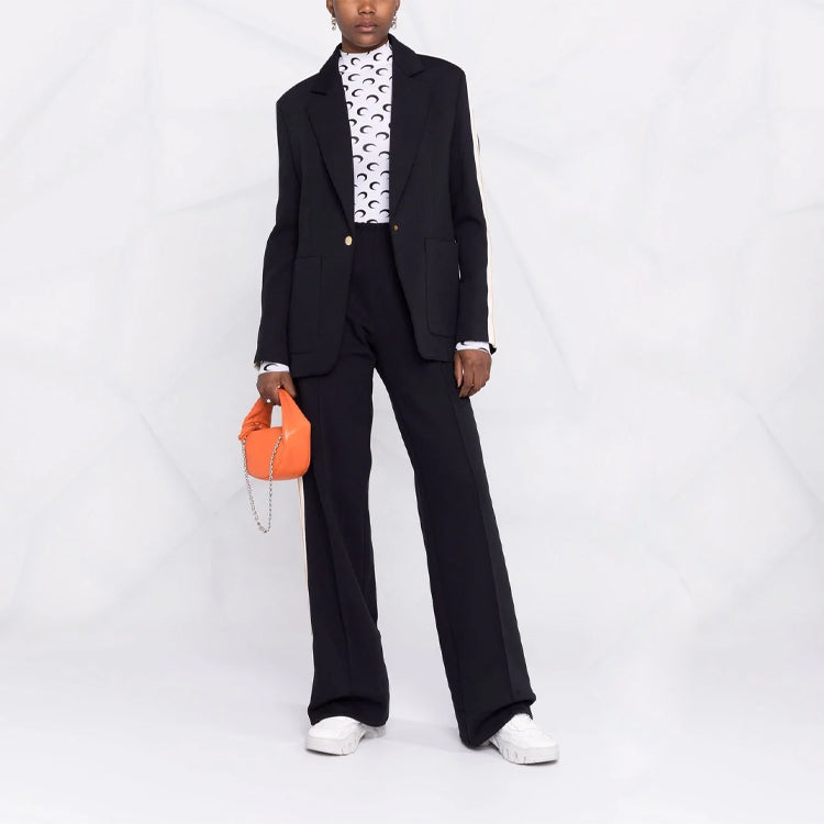 (WMNS) Palm Angels Milano Track Blazer 'Navy Blue' PWEN013F21FAB0024601
