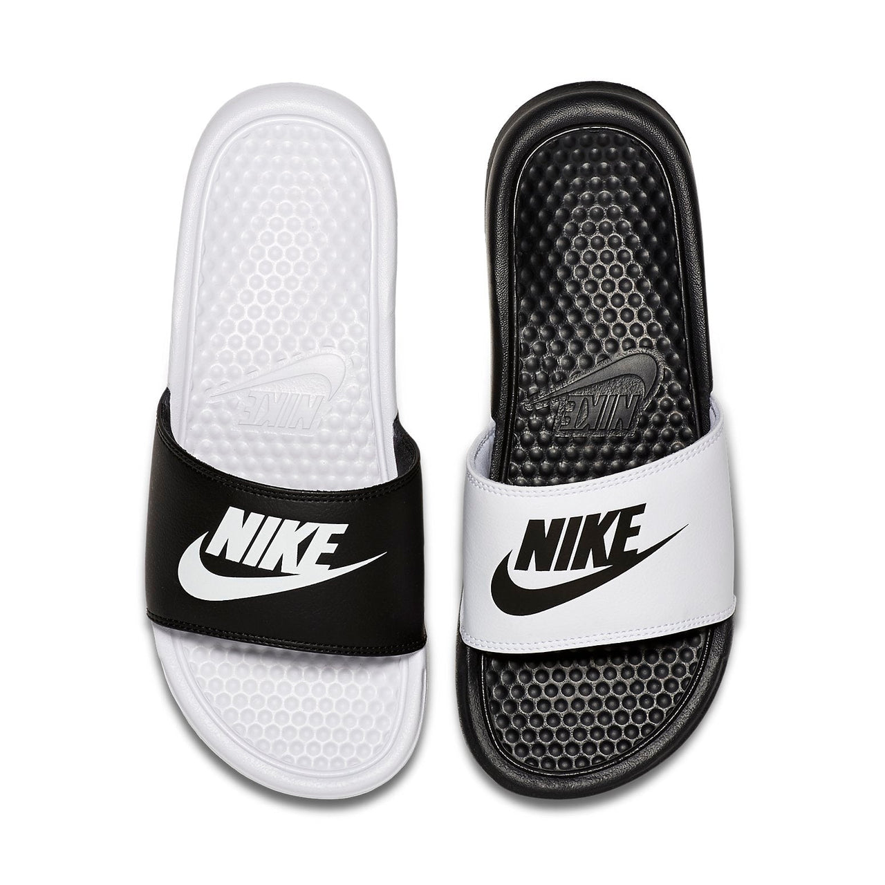 Nike Benassi JDI Sandals Black/White 819696-010