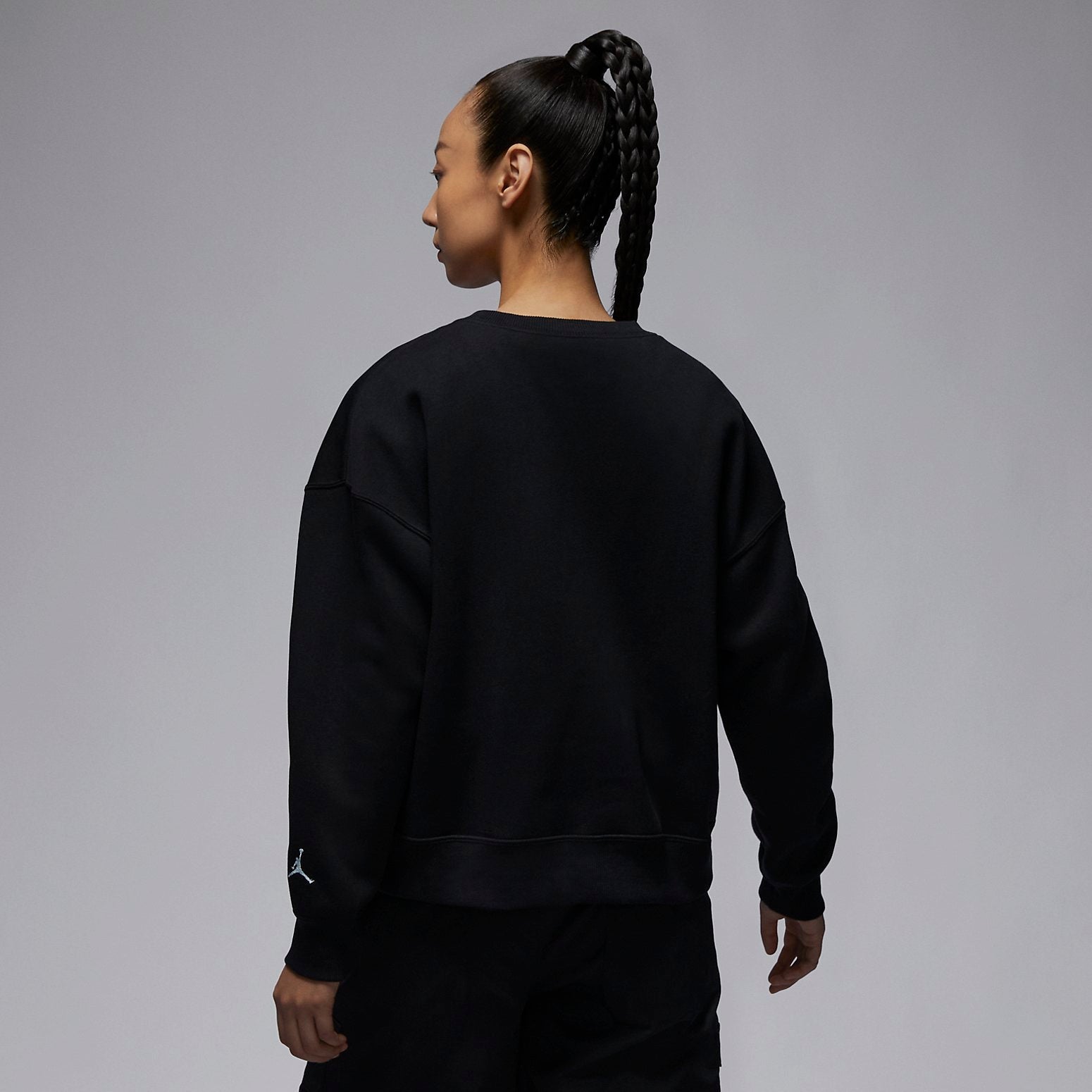 Air Jordan Brooklyn Fleece Graphic Sweatshirt 'Black' FD7158-010