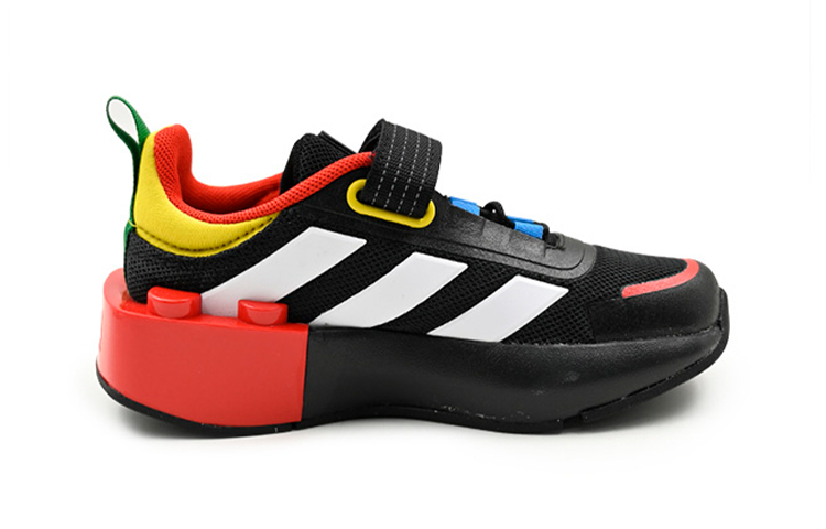 (GS) adidas Tech Runner EL x LEGO 'Core Black Red' HP5877