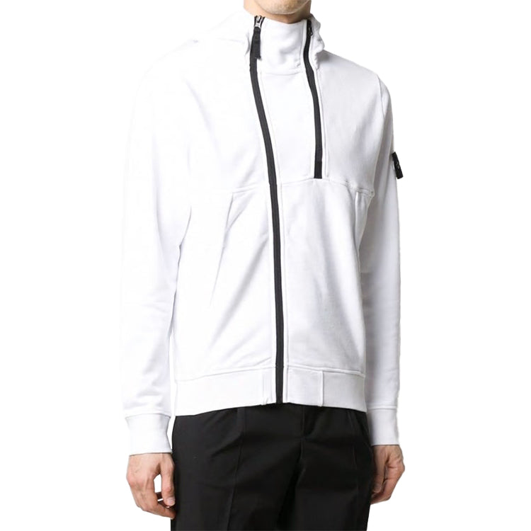 Men's STONE ISLAND Classic Zipper White MO721561051
