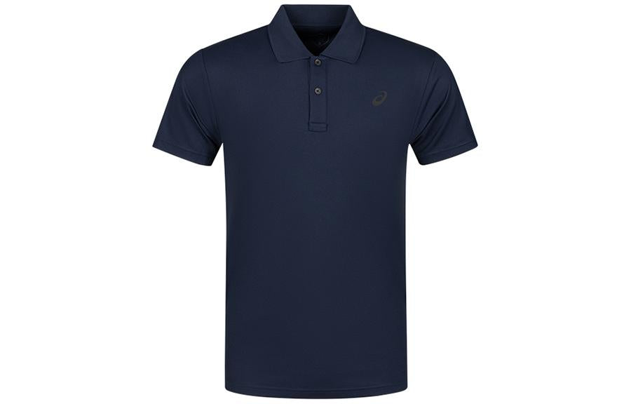 ASICS Short Sleeve Polo Shirt Asia Sizing 'Midnight' 2031E616-403