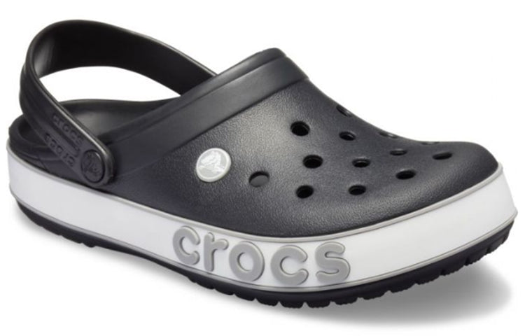 Crocs Crocband Bold Logo Clog Black Unisex Sandals 206021-02G