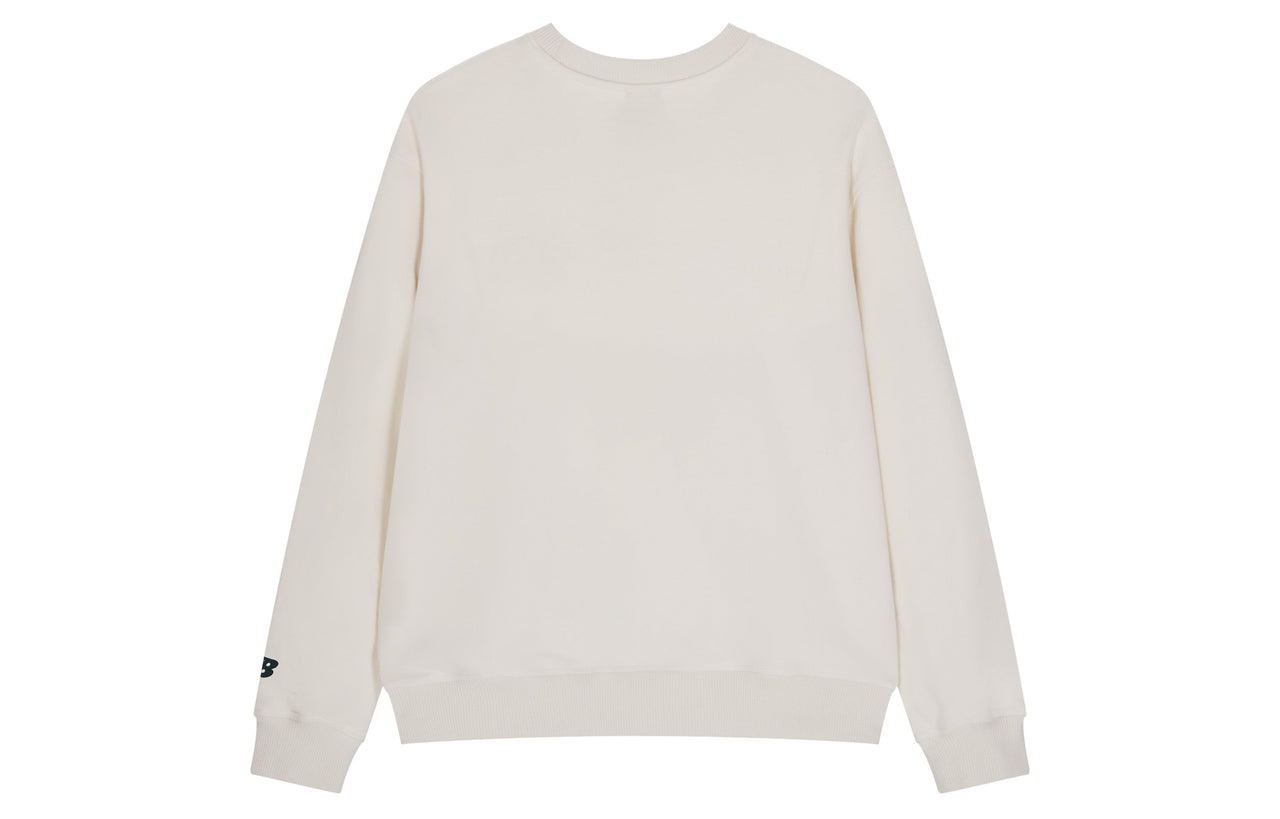 New Balance Athelitics Sweatshirt Asia Sizing 'White' AMT41312-CIC