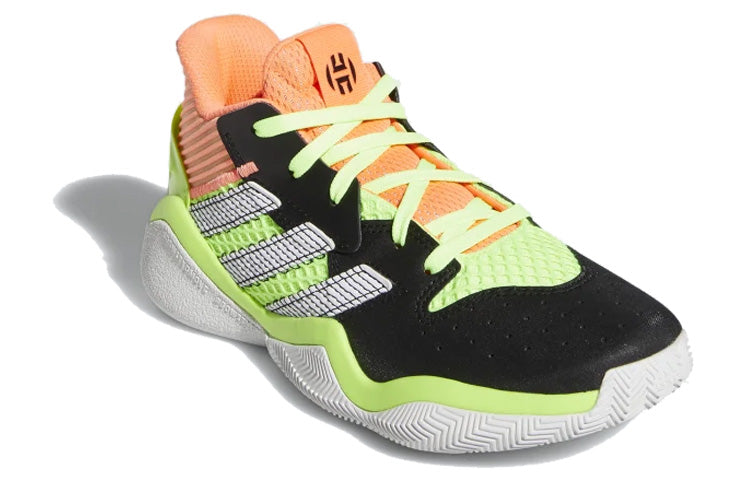(GS) adidas Harden Stepback J 'Core Black Signal Coral Dash Grey' EH2769