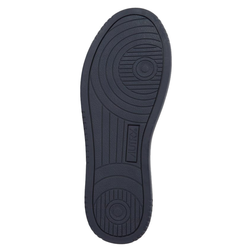 AUTRY Two Tone Medalist Low Goatskin 'Black White' AULM-SH03