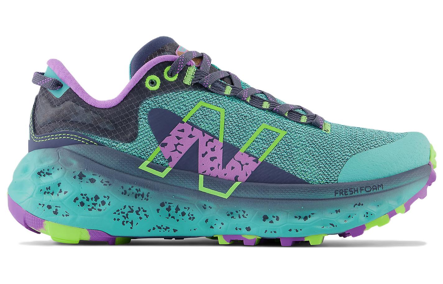 (WMNS) New Balance Fresh Foam X More Trail V2 'Green Purple' WTMORCD2