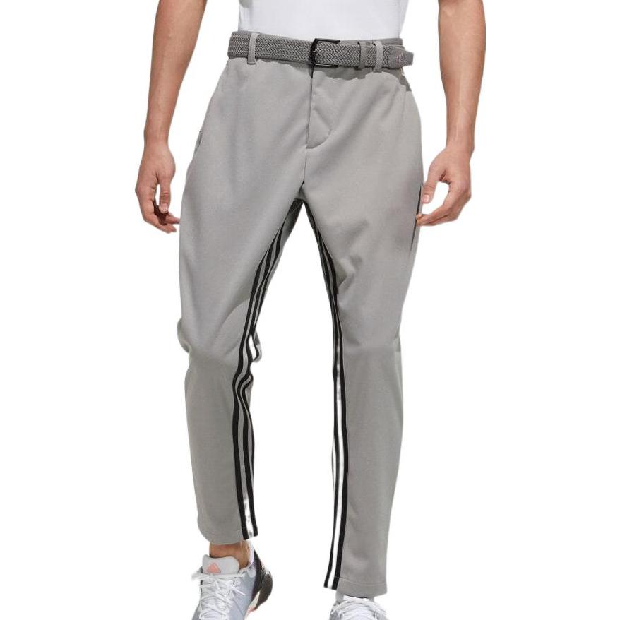 adidas Solid 3-Stripes ankle pants 'Grey' GV3562