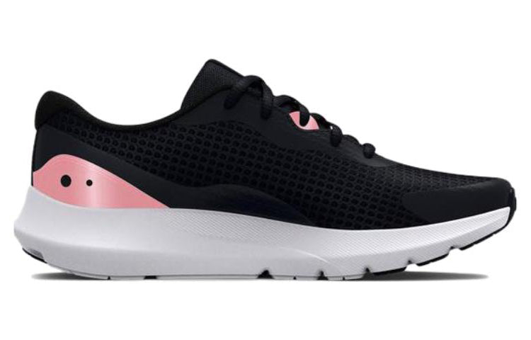 (WMNS) Under Armour Surge 3 'Black White' 3024894-005