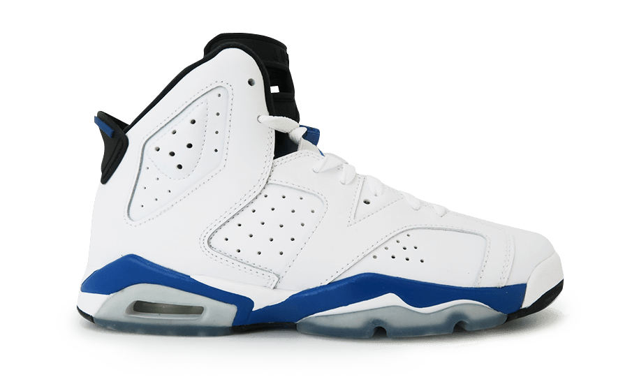 (GS) Air Jordan 6 Retro 'Sport Blue' 384665-107