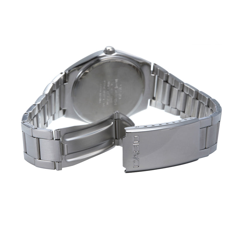 CASIO Stainless Steel Strap Quartz Waterproof Mens SilverWhite Analog MTP-1191A-7ADR