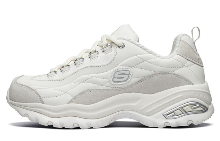 (WMNS) Skechers Premium Clunky Shoes Gray/White 88888356-OFWT
