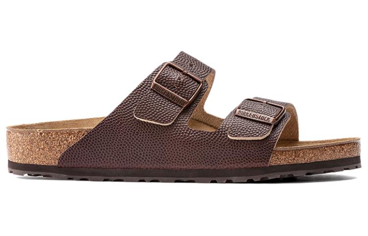 Birkenstock Arizona Natural Horween Sandals 'Brown' 1022353