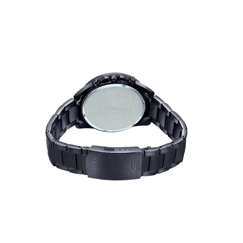 CASIO Quartz EDIFICE Stainless Steel Strap Mens Black Analog EFV-550DC-1A