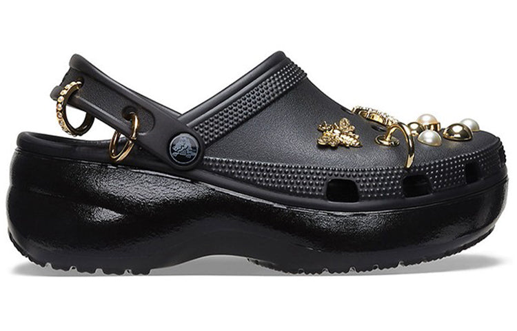 (WMNS) Crocs Clog Shoe Black 207388-103