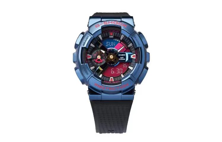 CASIO G-Shock Analog-Digital 'Blue' GM-110SN-2APFS
