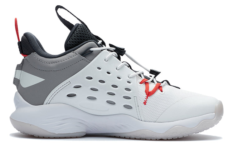 (GS) Li-Ning Sonic 7 Low 'White Grey' YKBR026-5