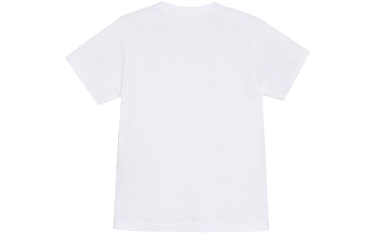 Balenciaga Small Alphabet logo Loose Short Sleeve White 556104TYK289000