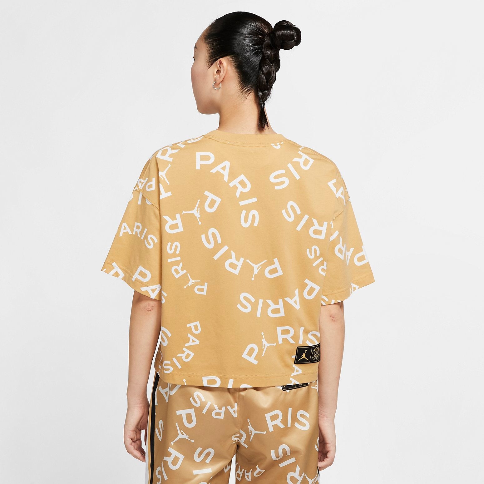 (WMNS) Air Jordan Boxy T-Shirt 'Gold' CU5697-723