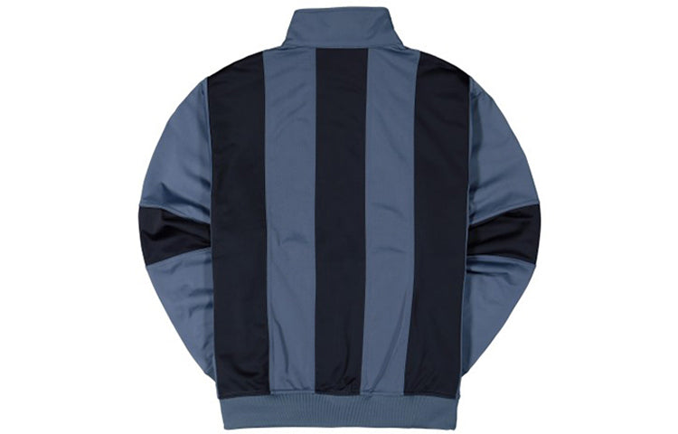 adidas originals Bailer TT Stand Collar Sports Jacket Gray Blue ED6253