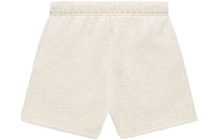 Fear of God Essentials Fw21 Sweatshort 'Light Heather Oatmeal' FOG-FW21-175