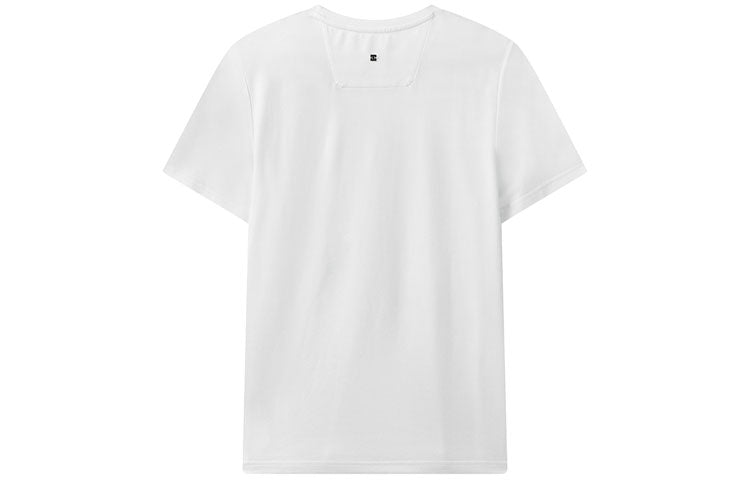 FILA Logo Round Neck Pullover Short Sleeve White F11M122137F-WT