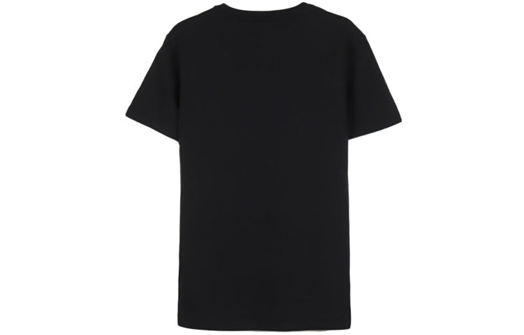 adidas neo Casual Sports Round Neck Short Sleeve Black FP7393