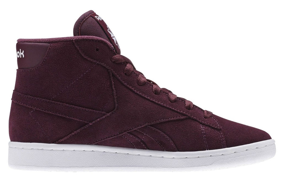 (WMNS) Reebok Npc Uk Mid Sneakers Red AR0983