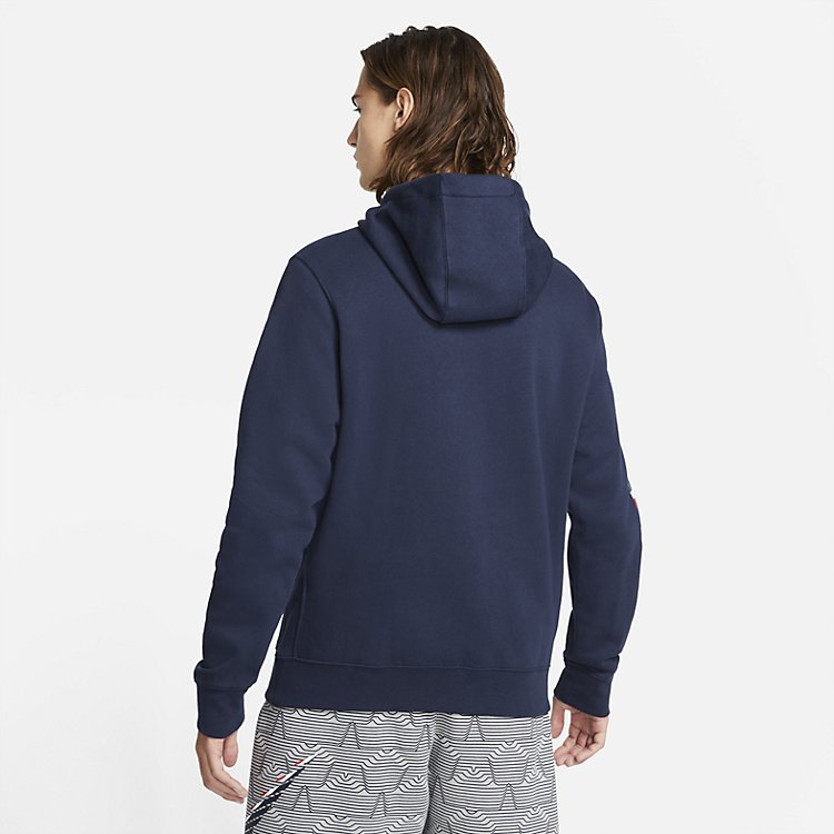 Nike Sportswear Club Pull Over Hoodie 'Obsidian' DM7947-451
