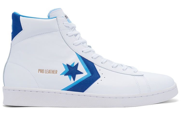 Converse Pro Leather Double Logo High Top 'White Blue' 169035C