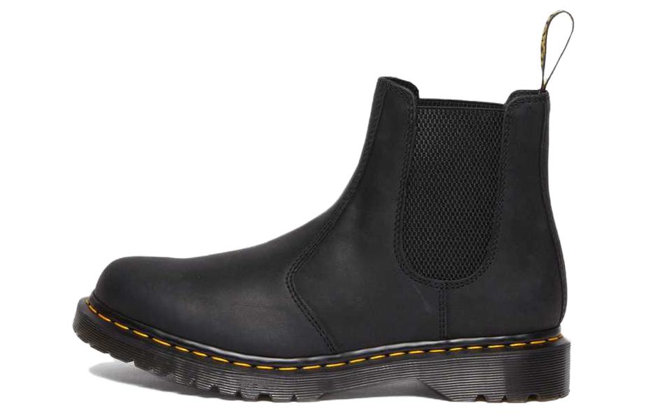 Dr. Martens 2976 Waxed Full Grain Leather Chelsea Boots 'Black' 30673001