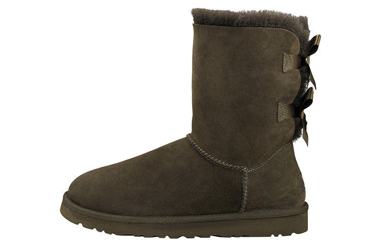 (WMNS) UGG Australia Bailey Bow 'Brown' 1002954-CHO